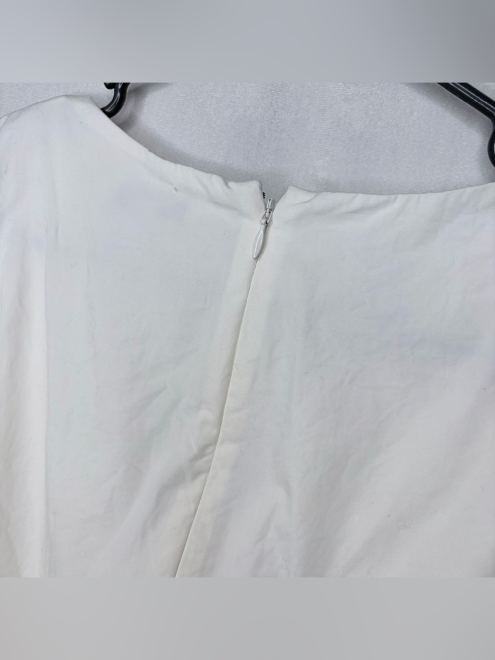 Madewell White Tie Front Mini Dress - Picture 7 of 9